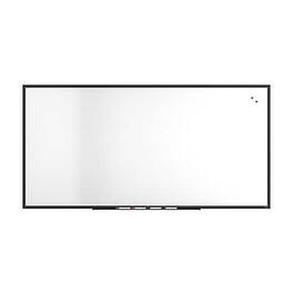 TRU RED - Magnetic Porcelain Dry Erase Board Frame, 8' x 4' - Black