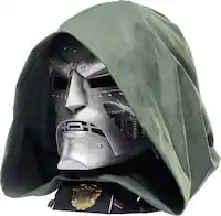 Marvel - Legends Series Doctor Doom Premium Roleplay Helmet - Front_Zoom