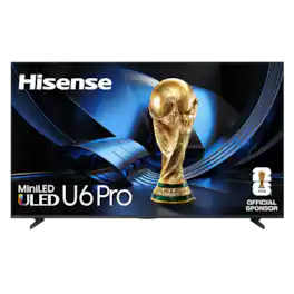 Hisense - 55" Class U6 Pro MiniLED Series QLED 4K UHD Smart Fire TV (2026)