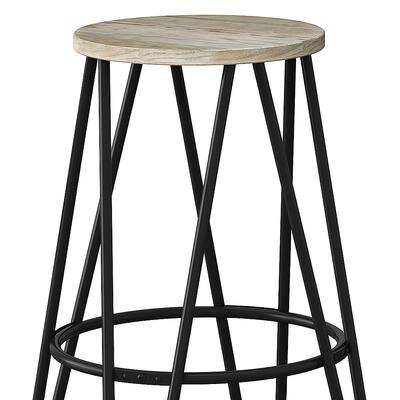 Simpli Home Simeon Industrial Metal 26 inch Metal Counter