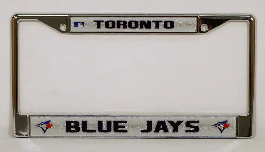 Rico Industries Toronto Blue Jays Standard Size Chrome License Plate ...