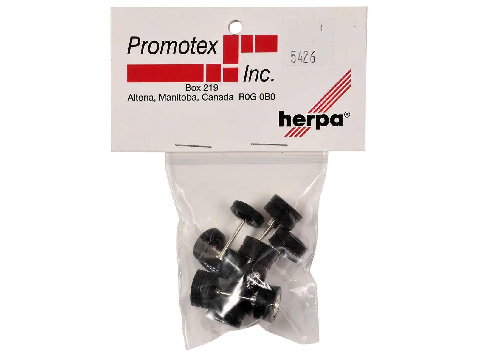 Promotex Inc.  
Box 219  
Altona, Manitoba, Canada R0G 0B0  

herpa®