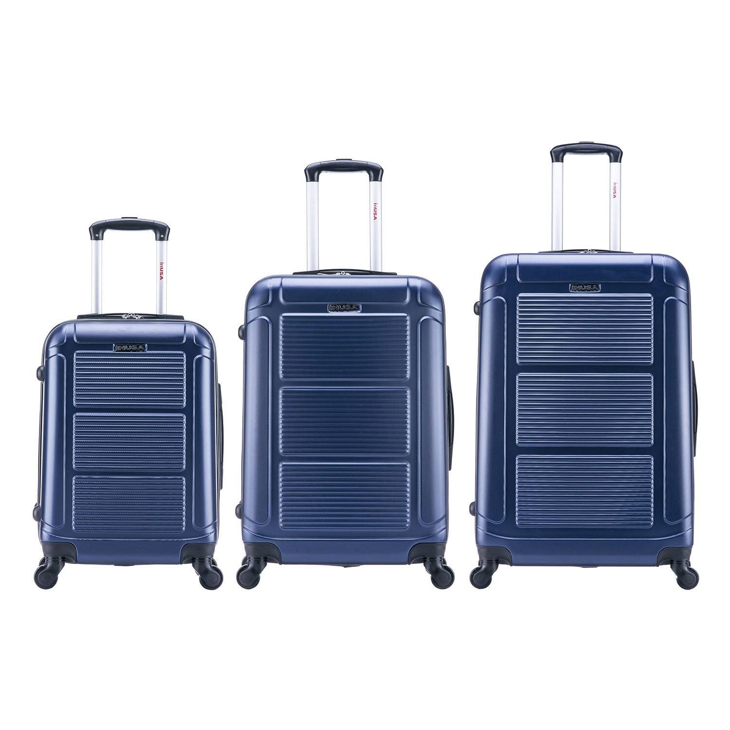 InUSA Pilot lightweight hardside spinner 3 Piece Luggage Set 20