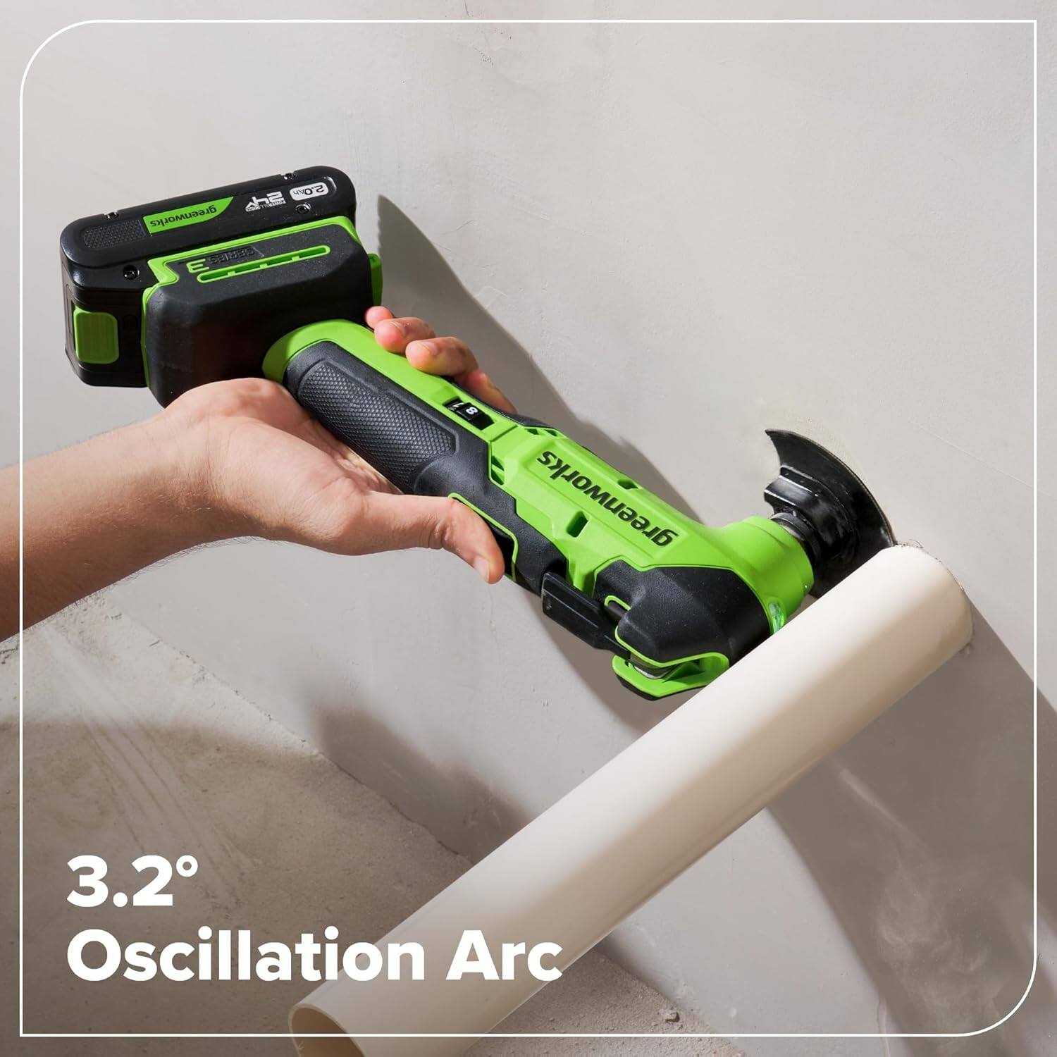 3.2° Oscillation Arc