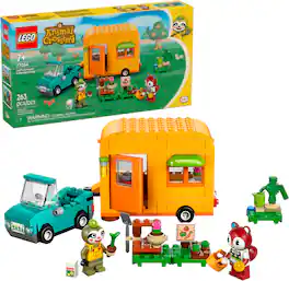 LEGO - Animal Crossing Leif's Caravan & Garden Shop Building Toy 77054