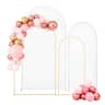 VEVOR - Arch Backdrop Stand, Set of 2, 7.2ft and 6ft, Stable Structure, Easy Assembly, Metal Arch Backdrop Stand with Cover - Gold