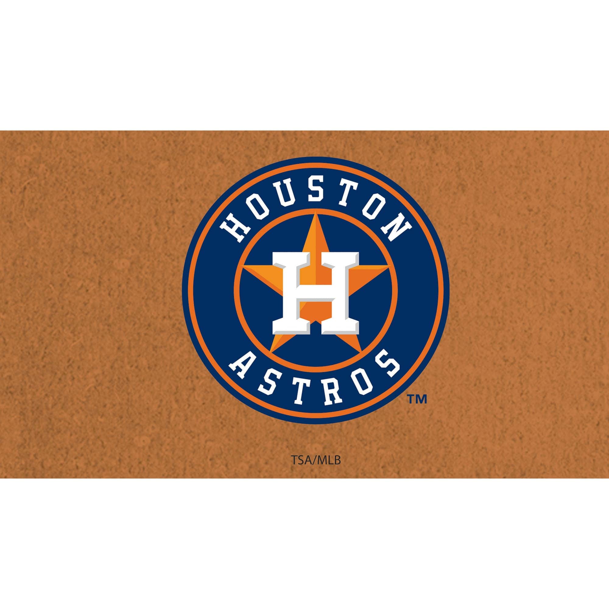Evergreen Enterprises - Houston Astros 28" x 16" Primary Logo Coir Mat - Multicolor
