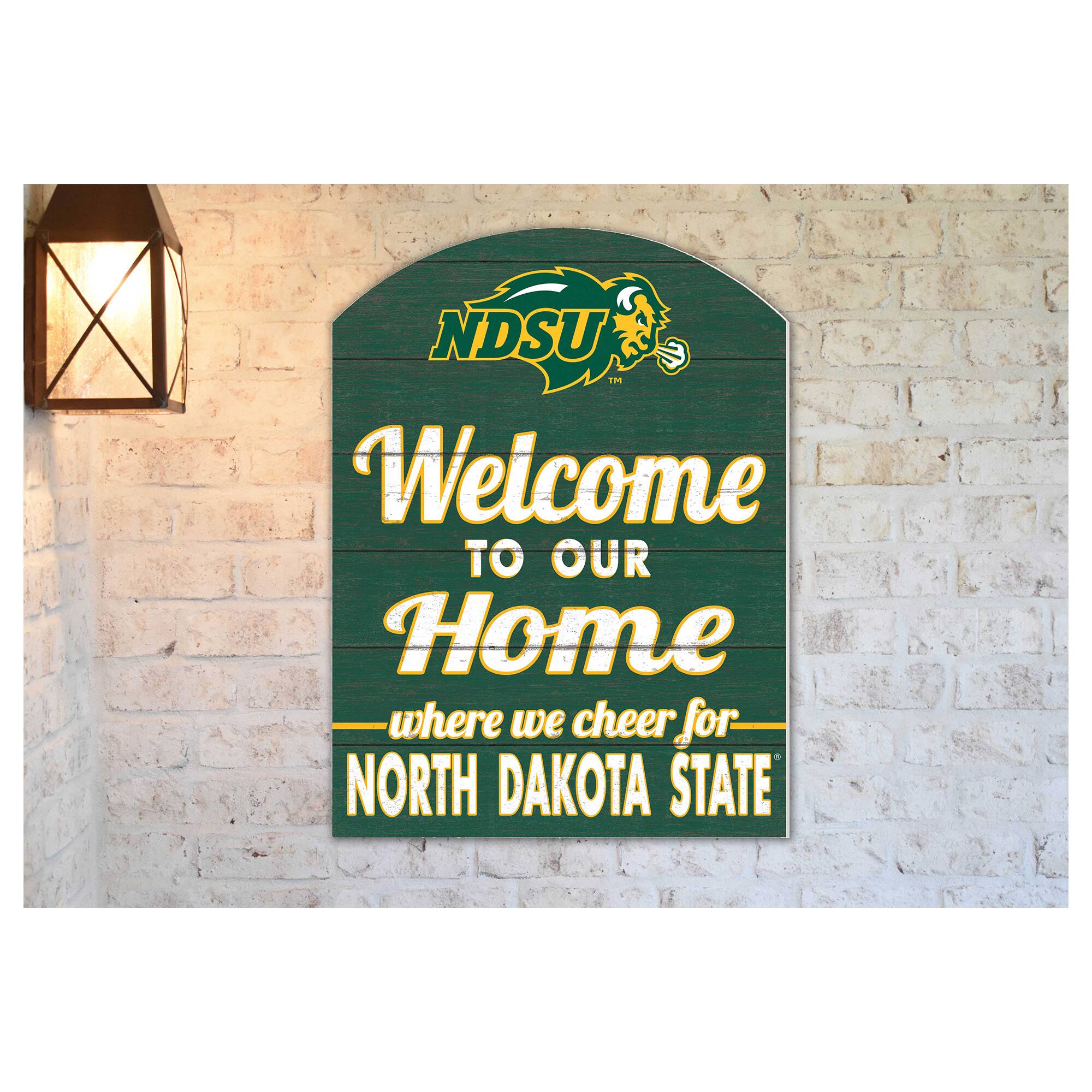 NDSU TM  
Welcome to our Home  
where we cheer for NORTH DAKOTA STATE