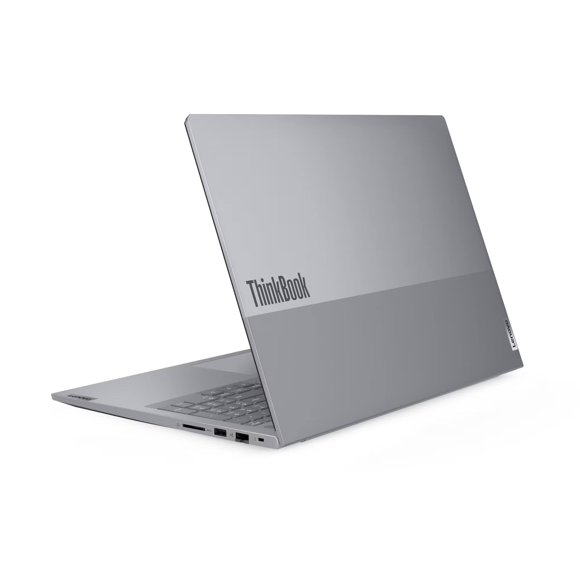 Alt View 2. Lenovo - ThinkBook 16 Gen 8 16" Touch - Screen Laptop - Intel Core 7 with 16GB Memory - 512GB SSD - Arctic Grey.