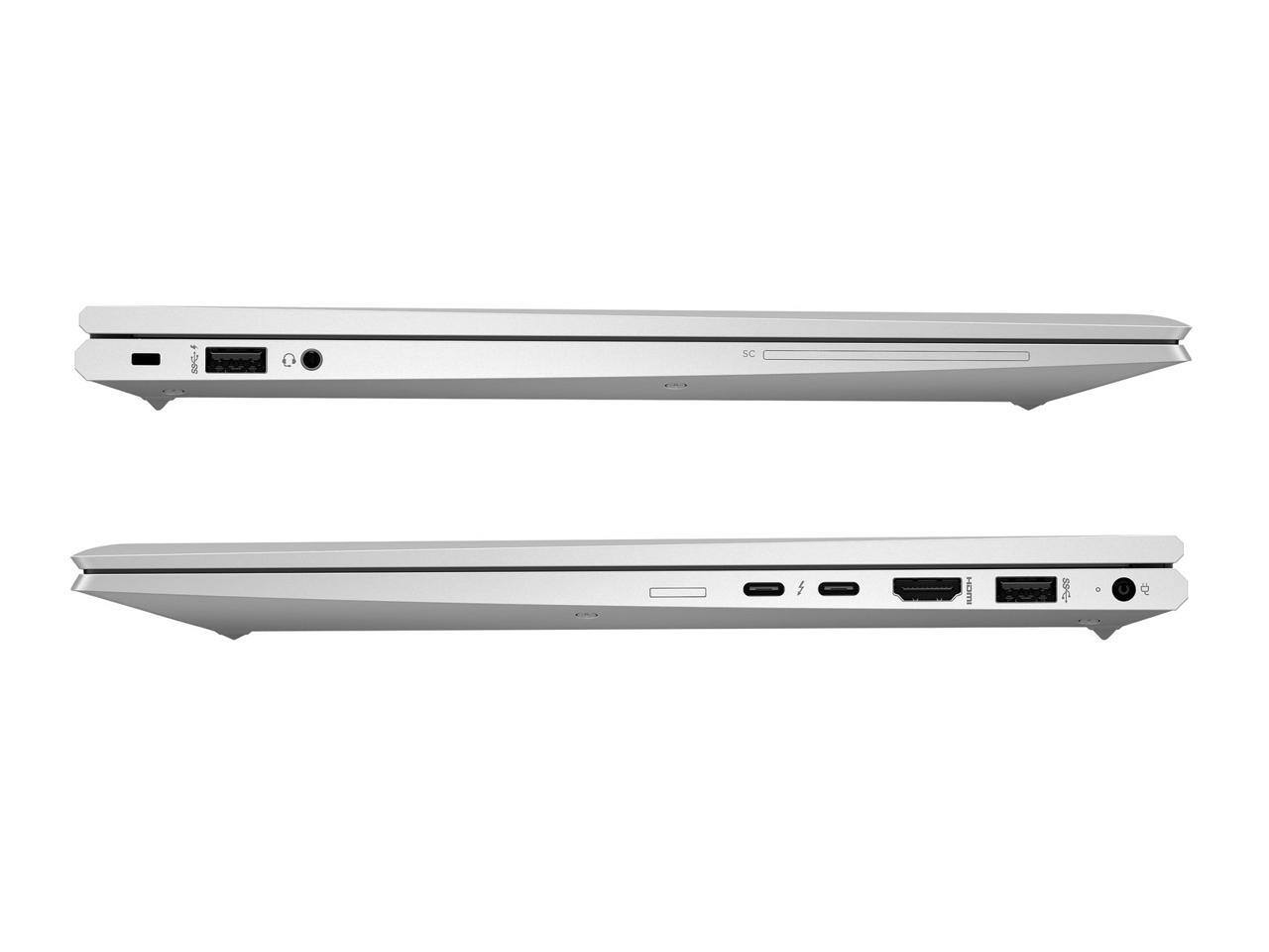 Alt View 2. HP - HP EliteBook 15.6" Intel Core i7-10510U 32GB Memory 1 TB M.2 NVMe SSD Windows 11 Pro 64-bit 850 G7 - Silver.