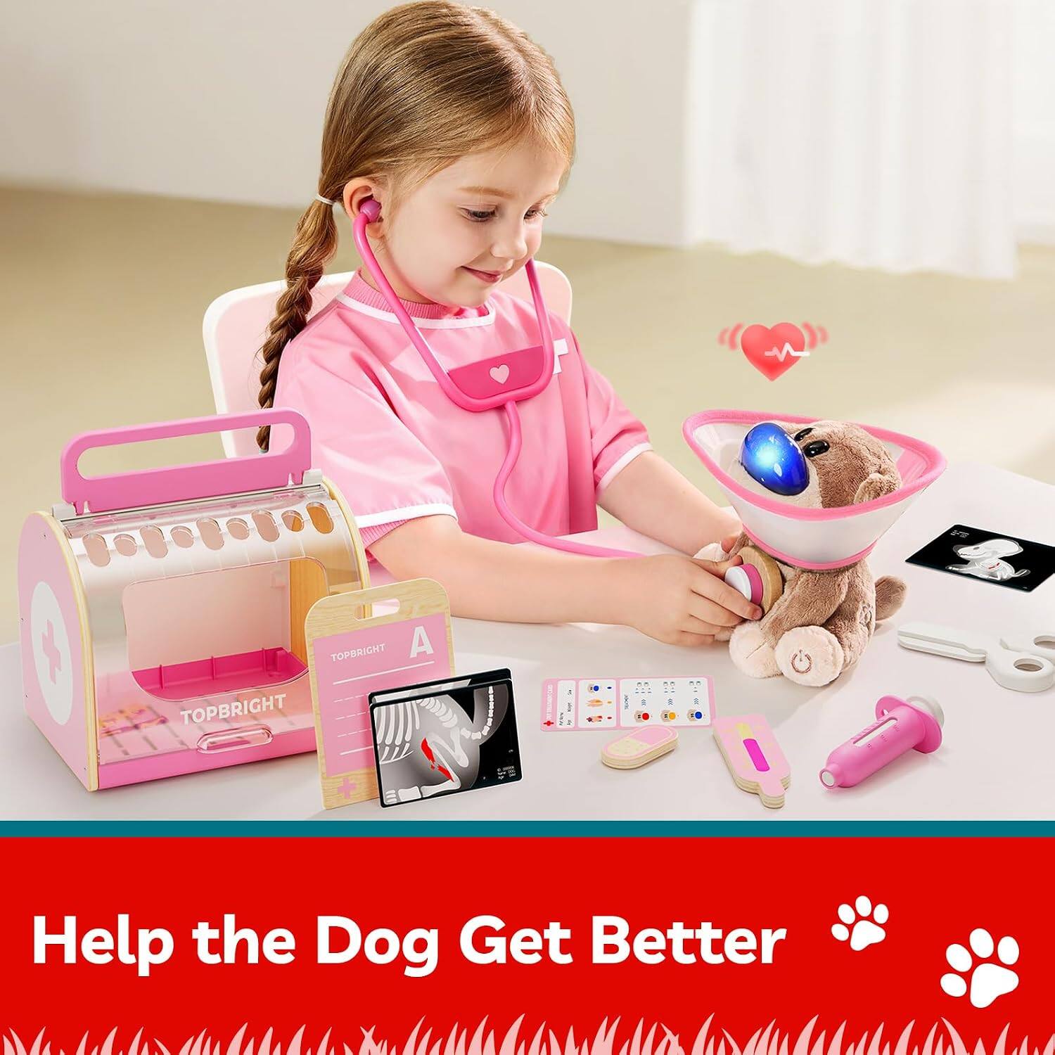 TOPBRIGHT A TOPBRIGHT + 1 1 Help the Dog Get Better