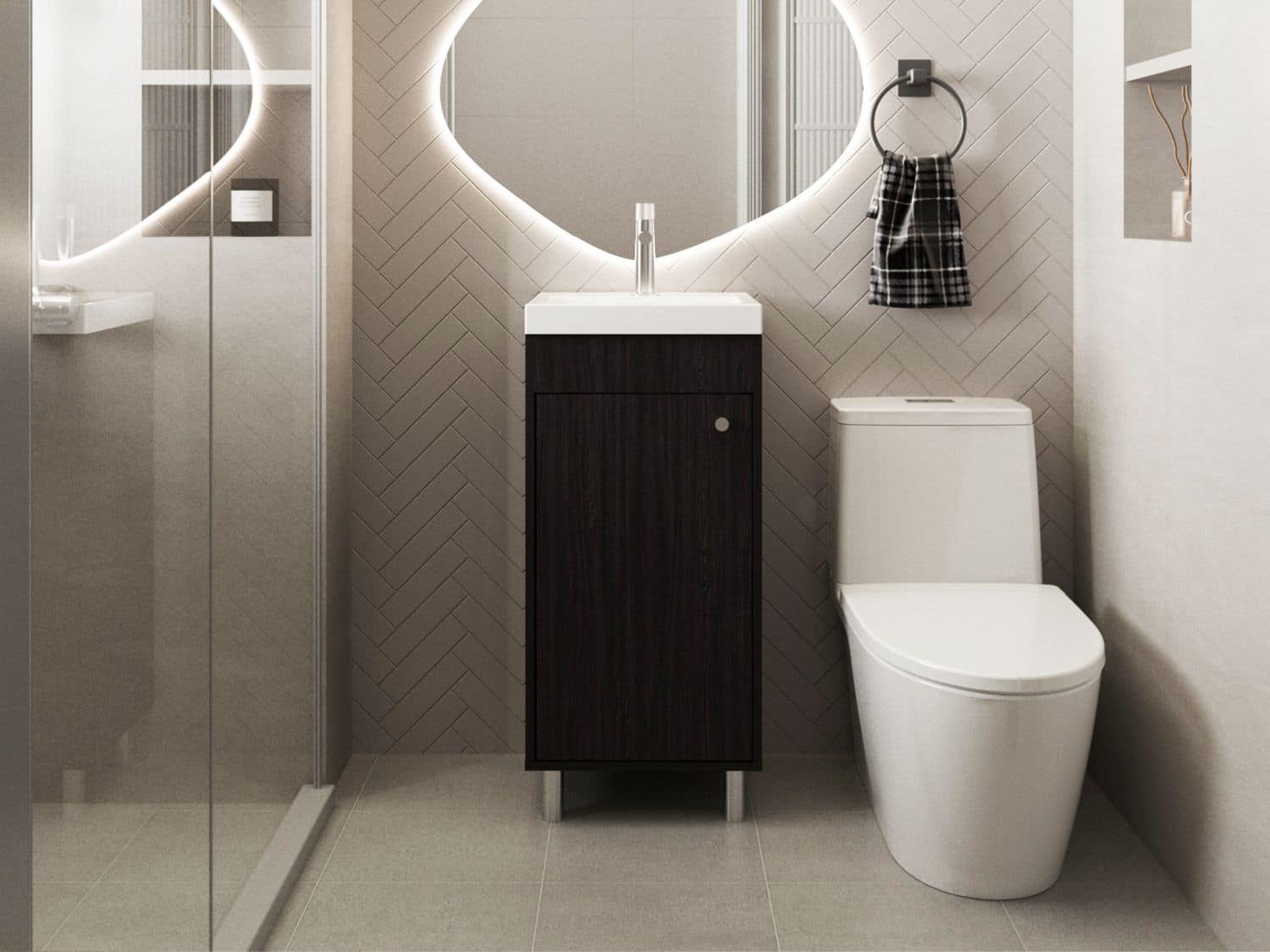 Waterford Vanity Sink, White