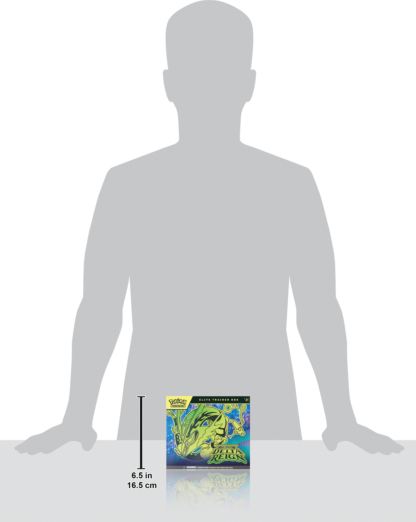 I 6.5 in 16.5 cm  
ELITE TRAINER BOX  
... UP Retein,  
CHOLATION DELT REIGN & 1 INDERMING  
1 SEICH DELLIN DO