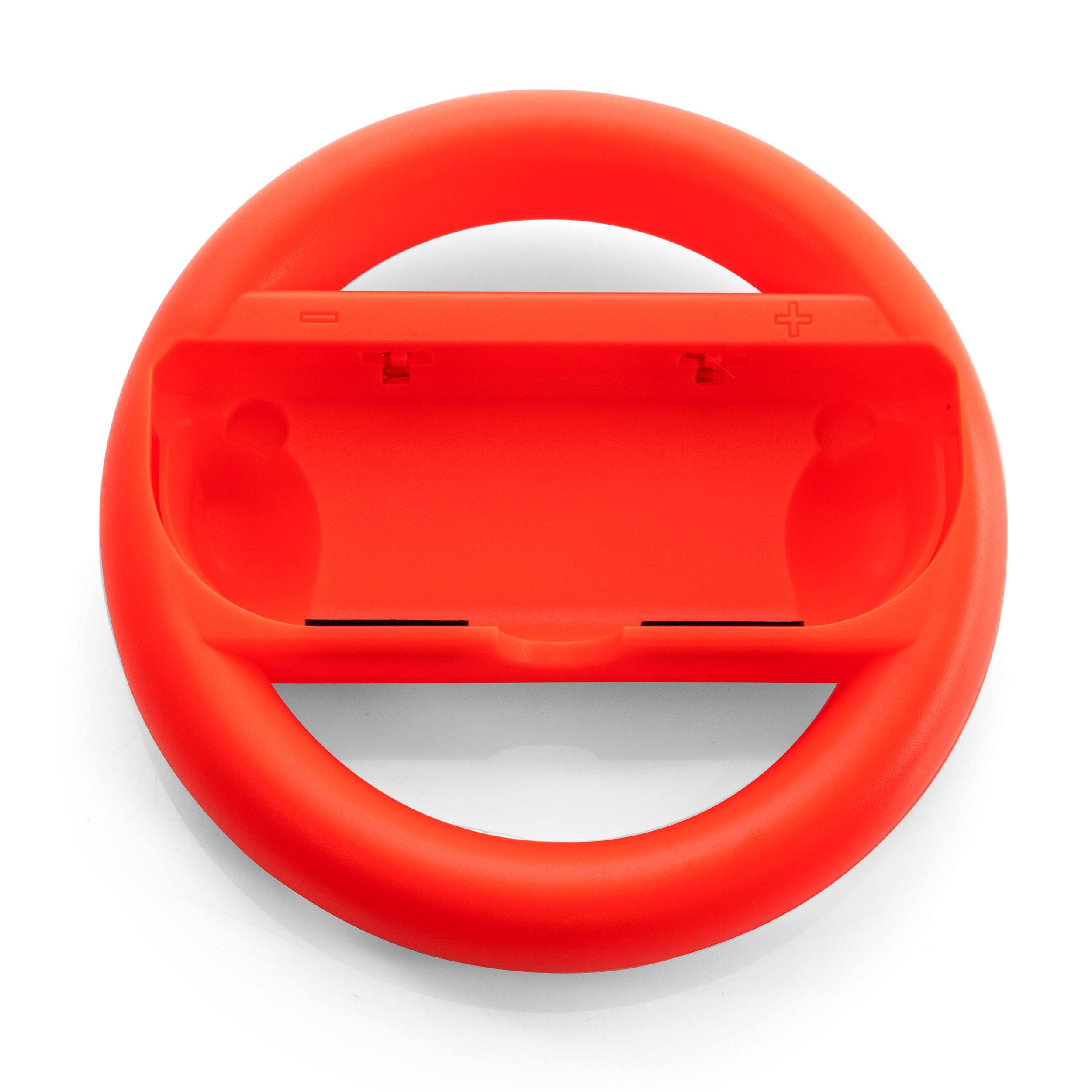 Alt View 7. Gamefitz - Nintendo Switch Steering Wheels in Red and Blue.