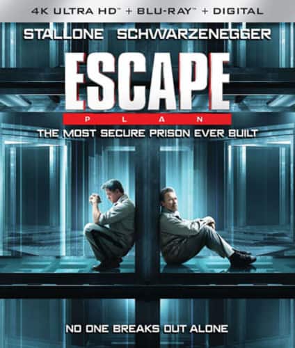 Front. Escape Plan - 4K Blu-Ray.