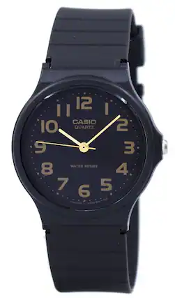 il 12 I CASIO IO QUARTZ 2 9 3 WATER RESIST 8 4 7 6 5 FM 102A2-H64 JAPAN MOV'T