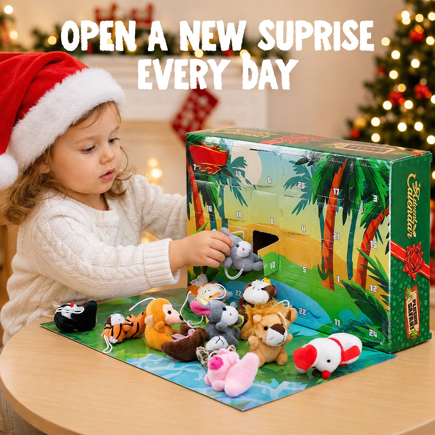 OPEN A NEW SURPRISE EVERY DAY

Calendari SAFAKI

13 6 05 17 3 16 18

M Calendar

8 4 21 15

5

BU

1 22 12 22

HSHIP

11 24

SAFANIA