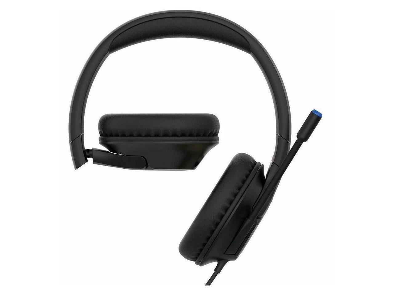 Alt View 4. Belkin - Belkin SoundForm Inspire high-quality Wired Over-Ear Headset for Kids - Black - Black.