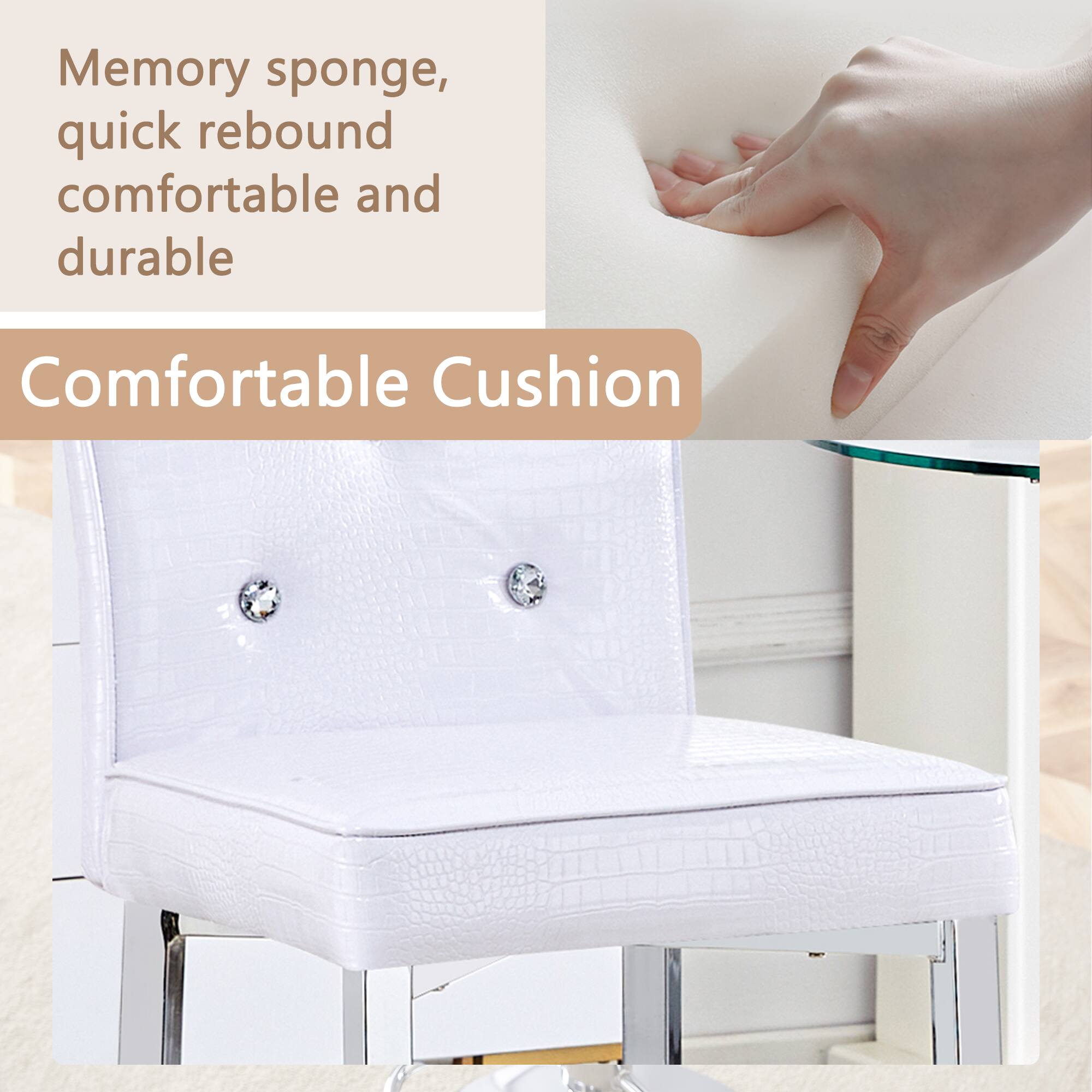 Memory sponge, quick rebound comfortable and durable

Comfortable Cushion