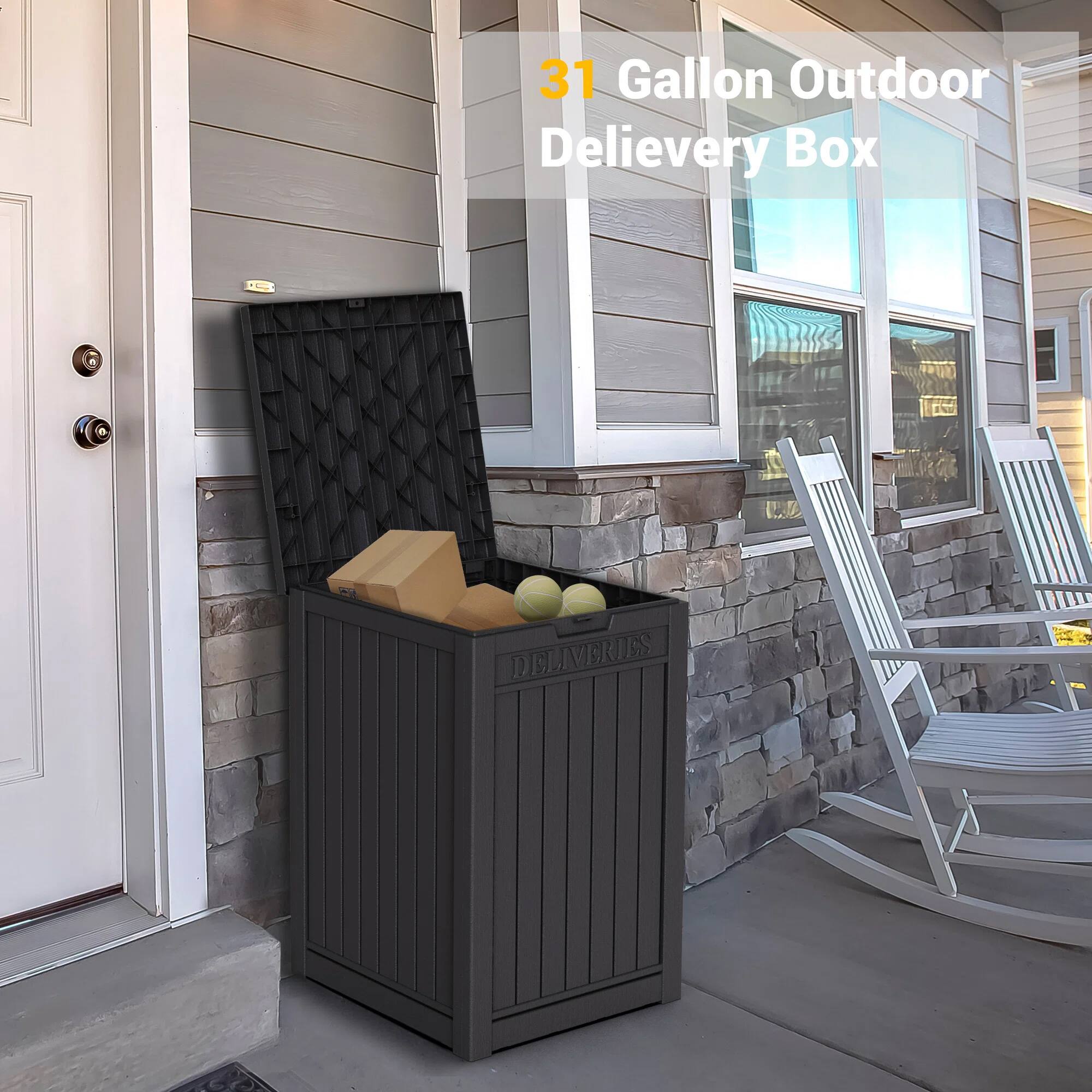31 Gallon Outdoor Delivery Box