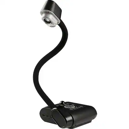 Front. AVerMedia - AVer F50+ 4K Versatile Document Camera - 0.33" CMOS - 10x Optical Zoom - 23x Digital Zoom - 60 fps - Black.