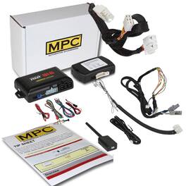 MPC - 5-Button Keyless Entry Remote Start Kit For 2012-2015 Honda Civic - T-Harness - Black
