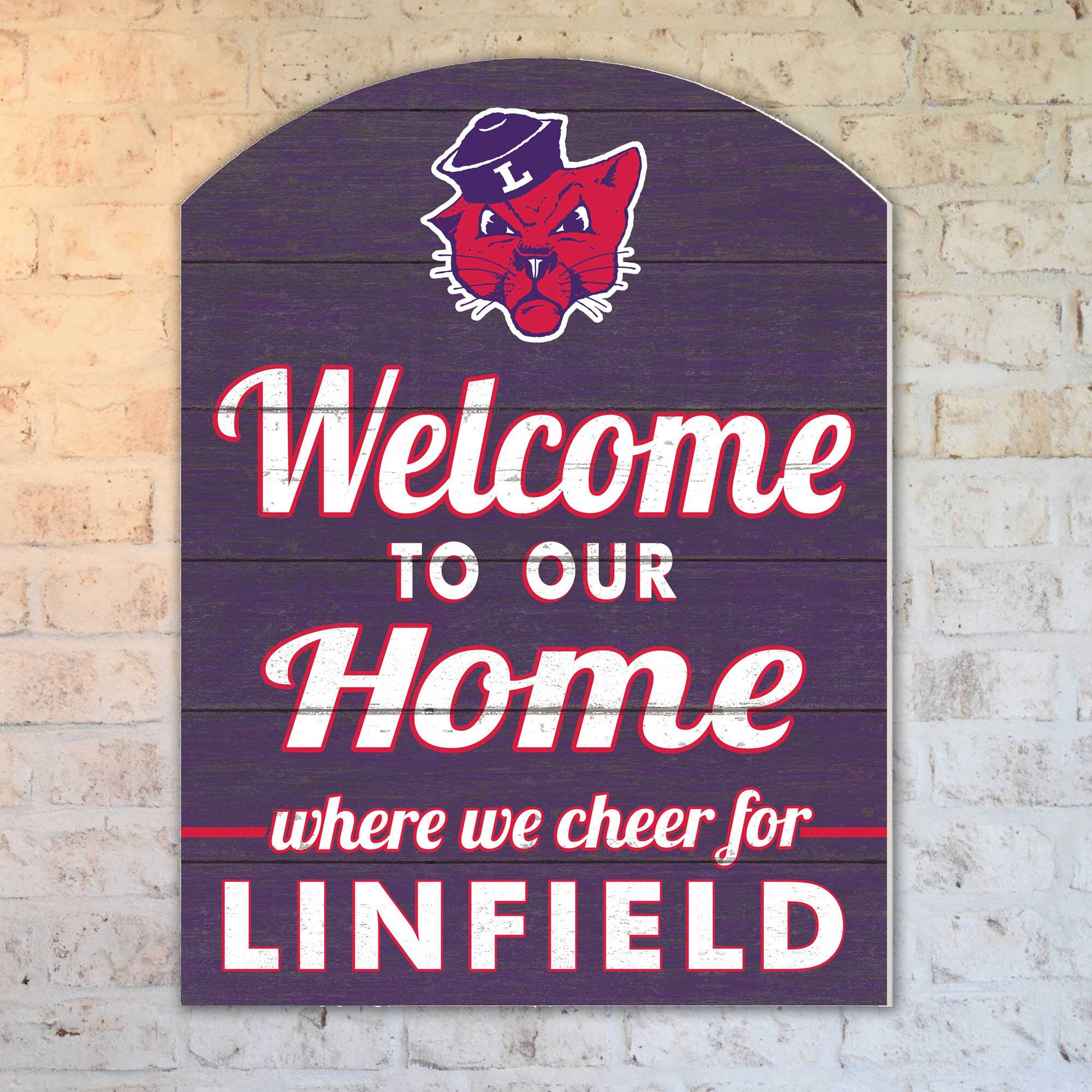 Welcome to our Home where we cheer for LINFIELD