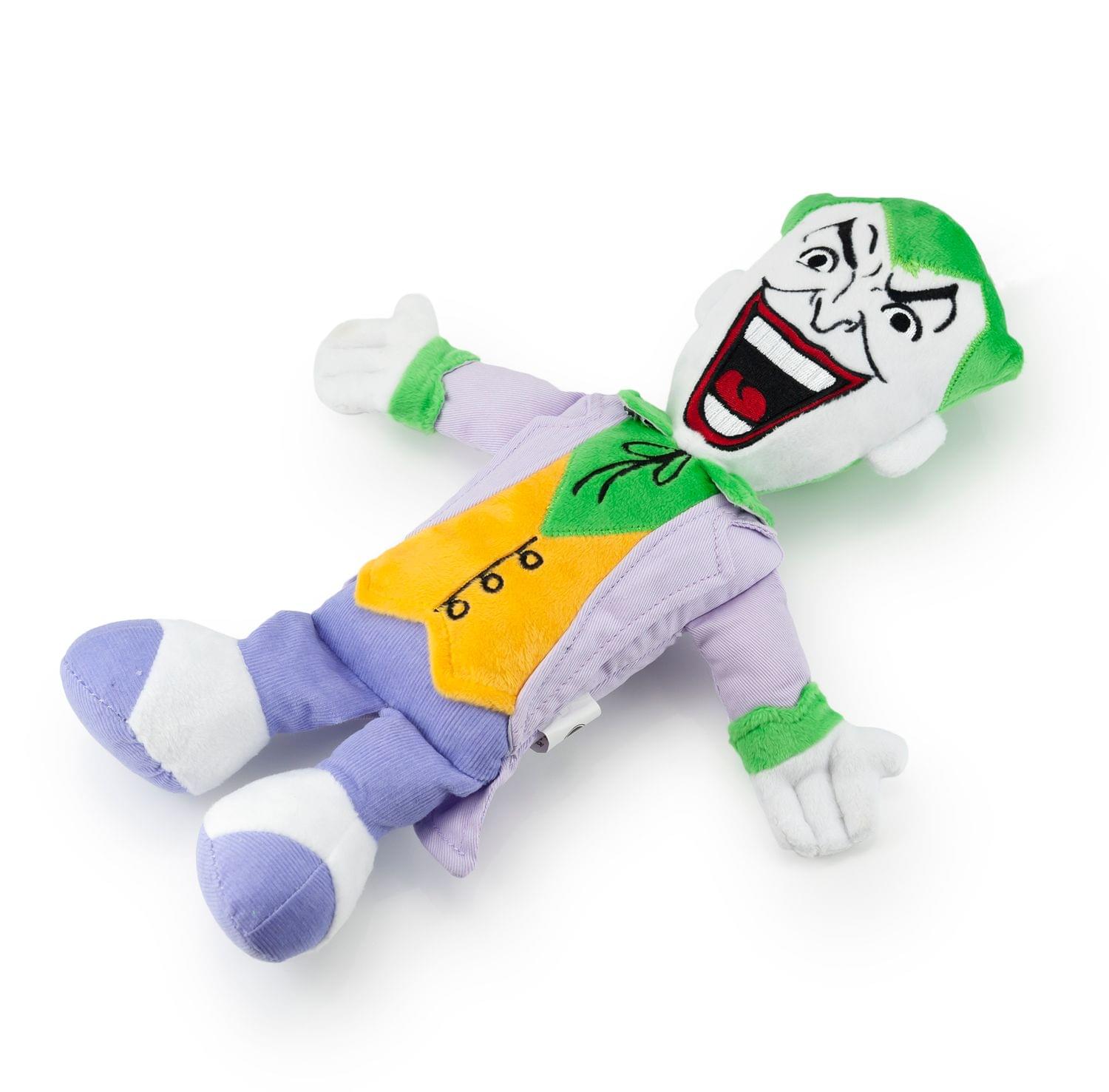 Alt View 2. DC Comics - DC Comics The Joker 13 Inch Plush Squeaker Dog Chew Toy - Multi-Color.