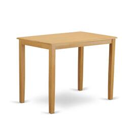 FurniFact - Elegant Small Dining Table – Solid Wood Kitchen and Dining Table - Oak