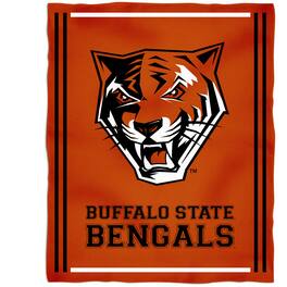 Vive La Fete - Buffalo State Bengals 36'' x 48'' Children's Mascot Plush Blanket - Multicolor