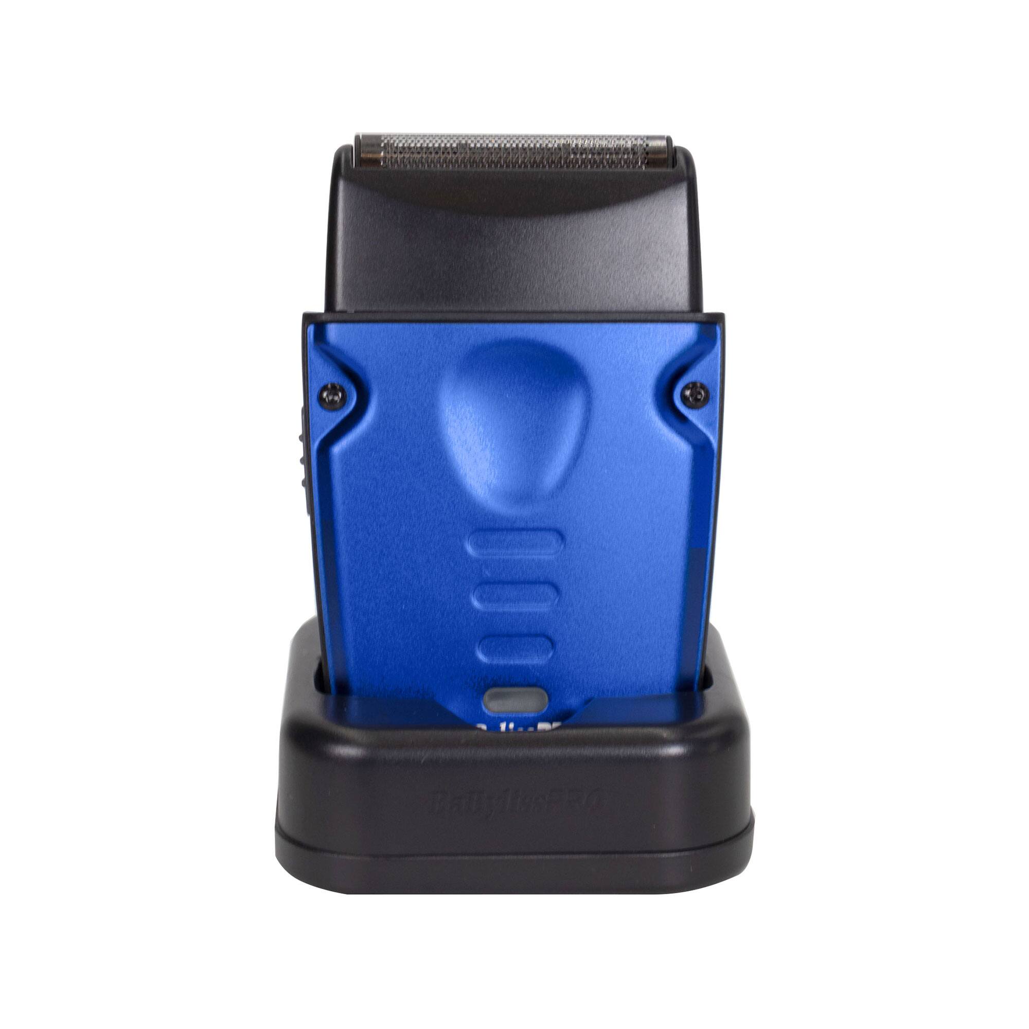 Back. Babyliss - BaByliss Pro Lo-ProFX Compact High-Performance Single Foil Cordless Shaver (Blue) - Blue.