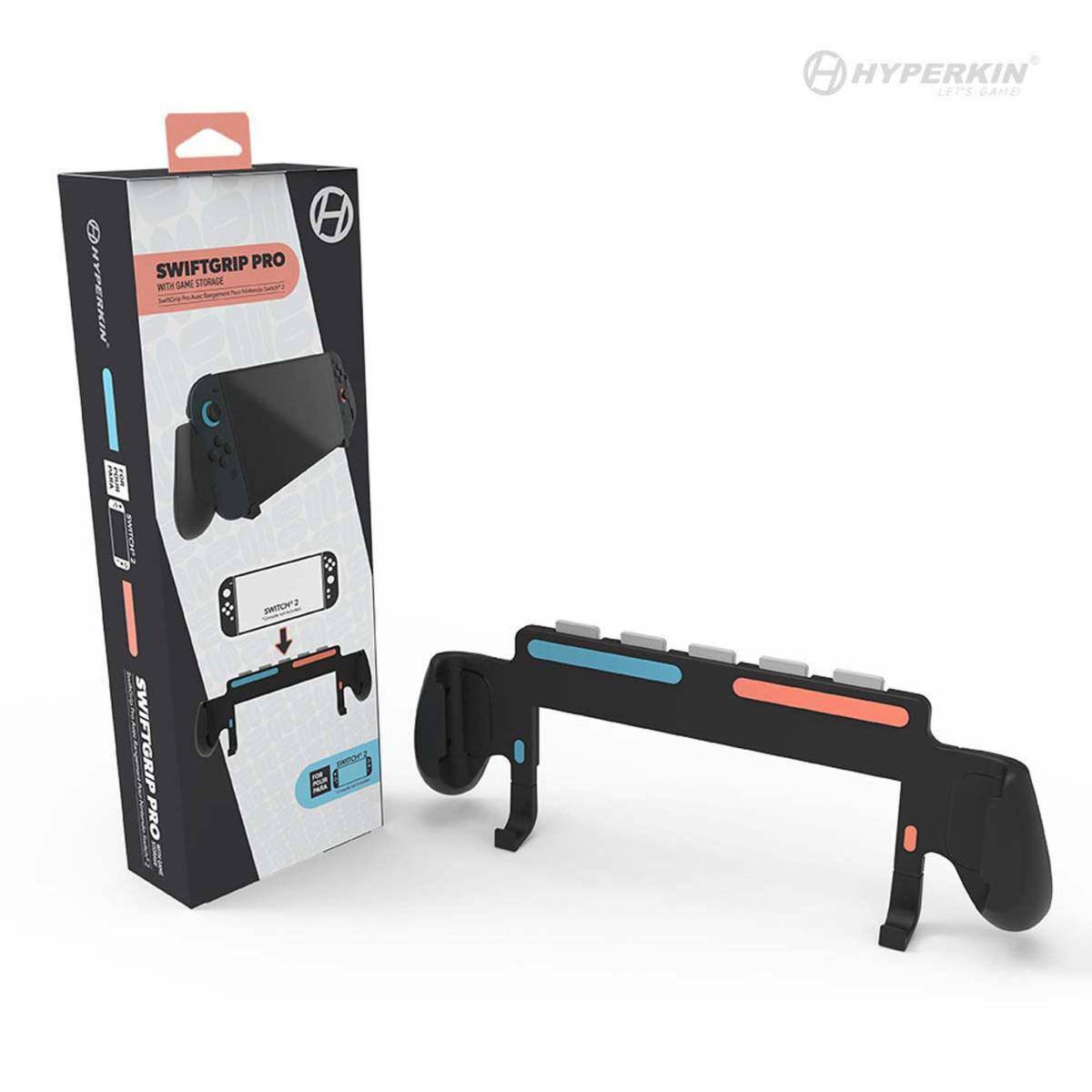 Hyperkin - SwiftGrip Pro with Game Storage - For: Nintendo Switch 2