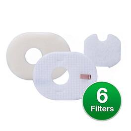 EnviroCare - 6 Pack Replacement Vacuum Filters for Part #F655