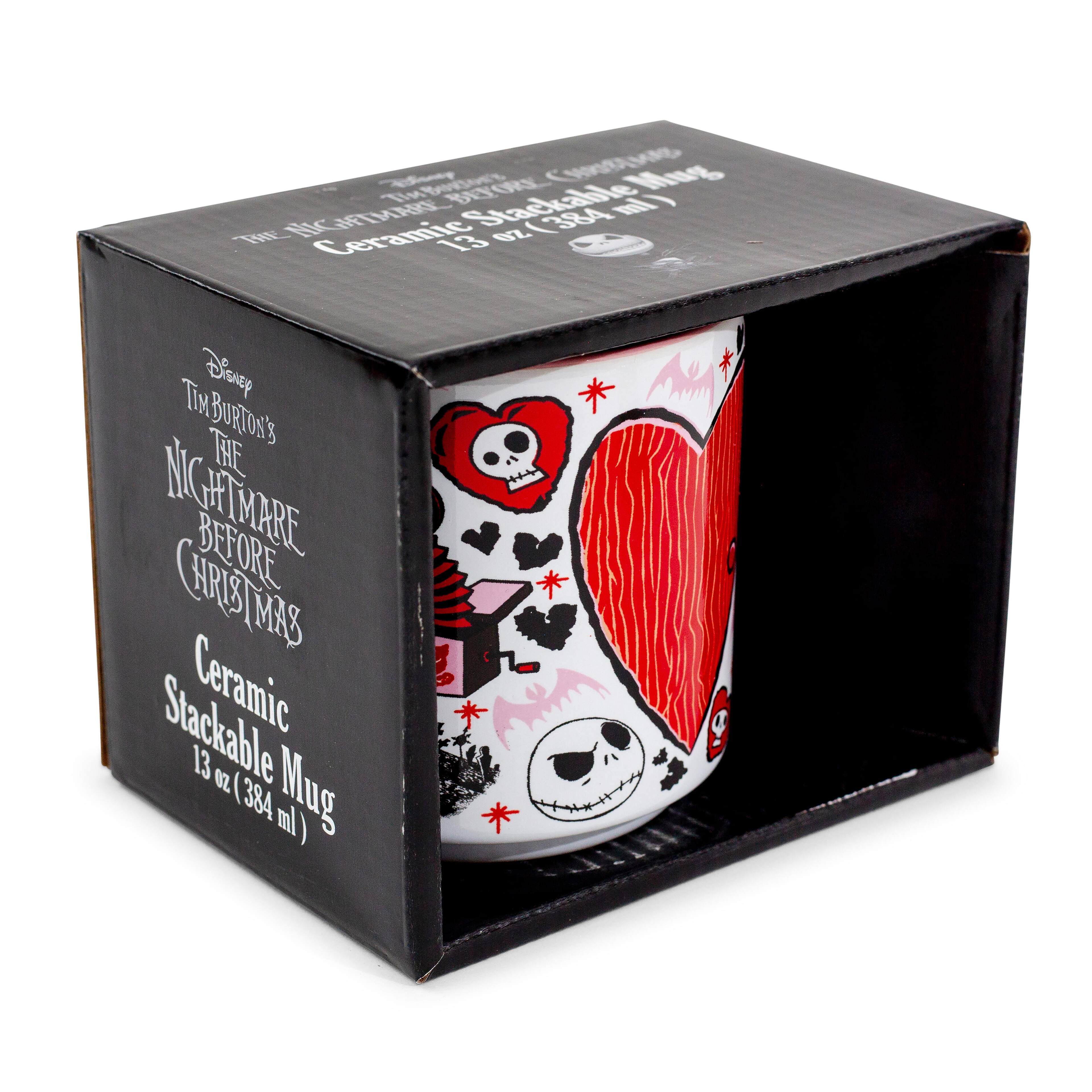 Disney  
Tim Burton's  
The Nightmare Before Christmas  

Ceramic Stackable Mug  
13 oz (384 ml)