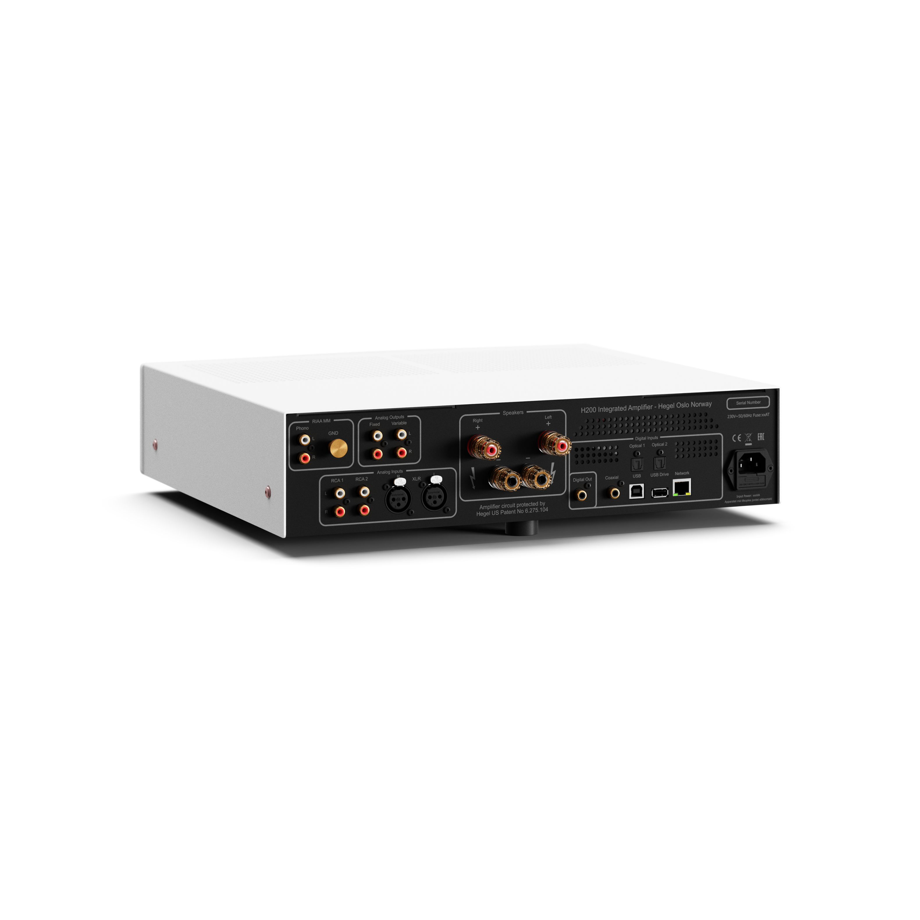 H200 Integrated Amplifier - Hegel Oslo Norway