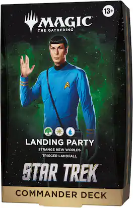 Wizards of The Coast - Magic: The Gathering Star Trek Commander Deck - Landing Party