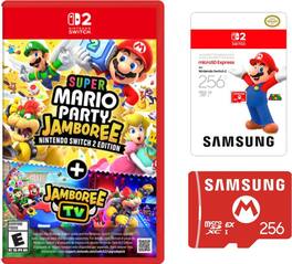 Super Mario Party Jamboree - Nintendo Switch™ 2 Ed- Samsung microSD 256GB - Android