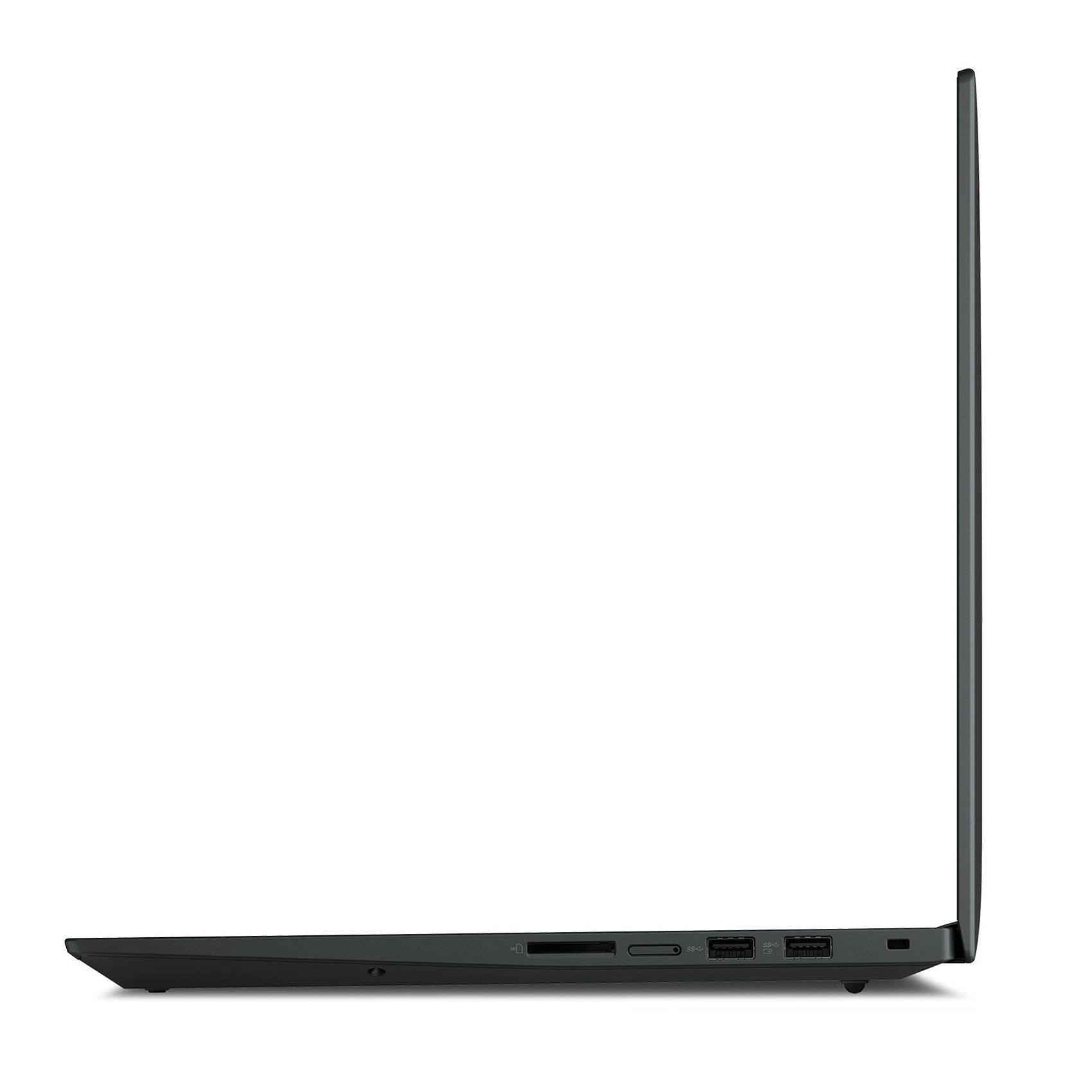 Alt View 1. Lenovo - Lenovo ThinkPad P1 G4 Core i7-11850H 2.5GHz, 64GB, 2TB SSD, 16" FHD, Windows 11 Pro (Refurbished) - Black.