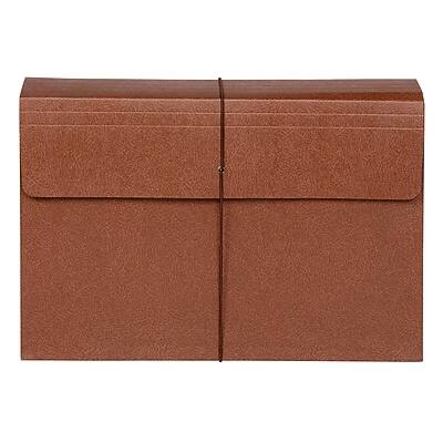 Alt View 2. Pendaflex -  30% Recycled Expanding Wallet with Elastic Closure, Legal, Brown  - Brown.