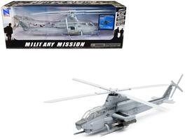 Bell AH-1Z Cobra Helicopter "US Air Force" "Military Mission" Series 1/55 Diecast Model by New Ray - Gray