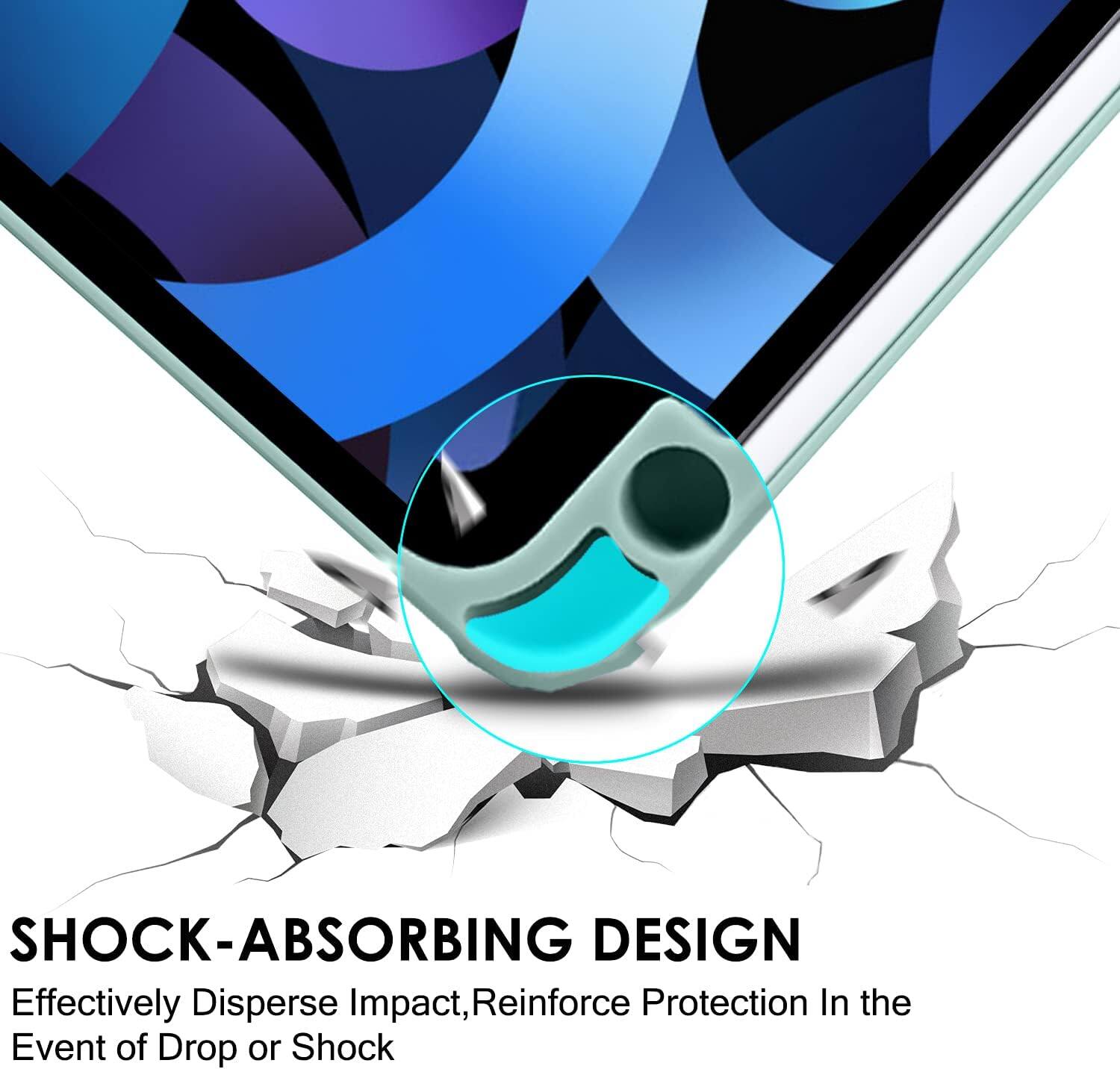 SHOCK-ABSORBING DESIGN  
Effectively Disperse Impact, Reinforce Protection In the Event of Drop or Shock