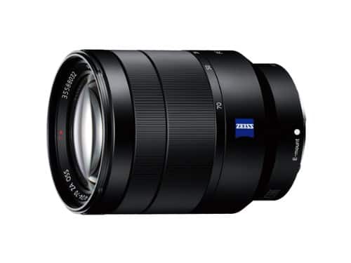 Sony - E-mount Lens Vario-Tessar T FE 24-70mm F4 ZA OSS Interchangeable Full Frame Lens (International Model) - Black