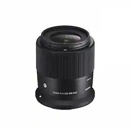Sigma - 23mm f/1.4 DC DN Contemporary Lens for Canon RF - Black