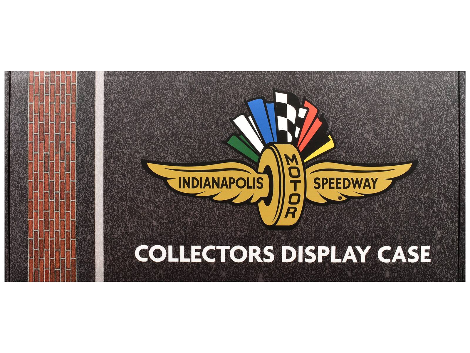 INDIANAPOLIS MOTOR SPEEDWAY COLLECTORS DISPLAY CASE