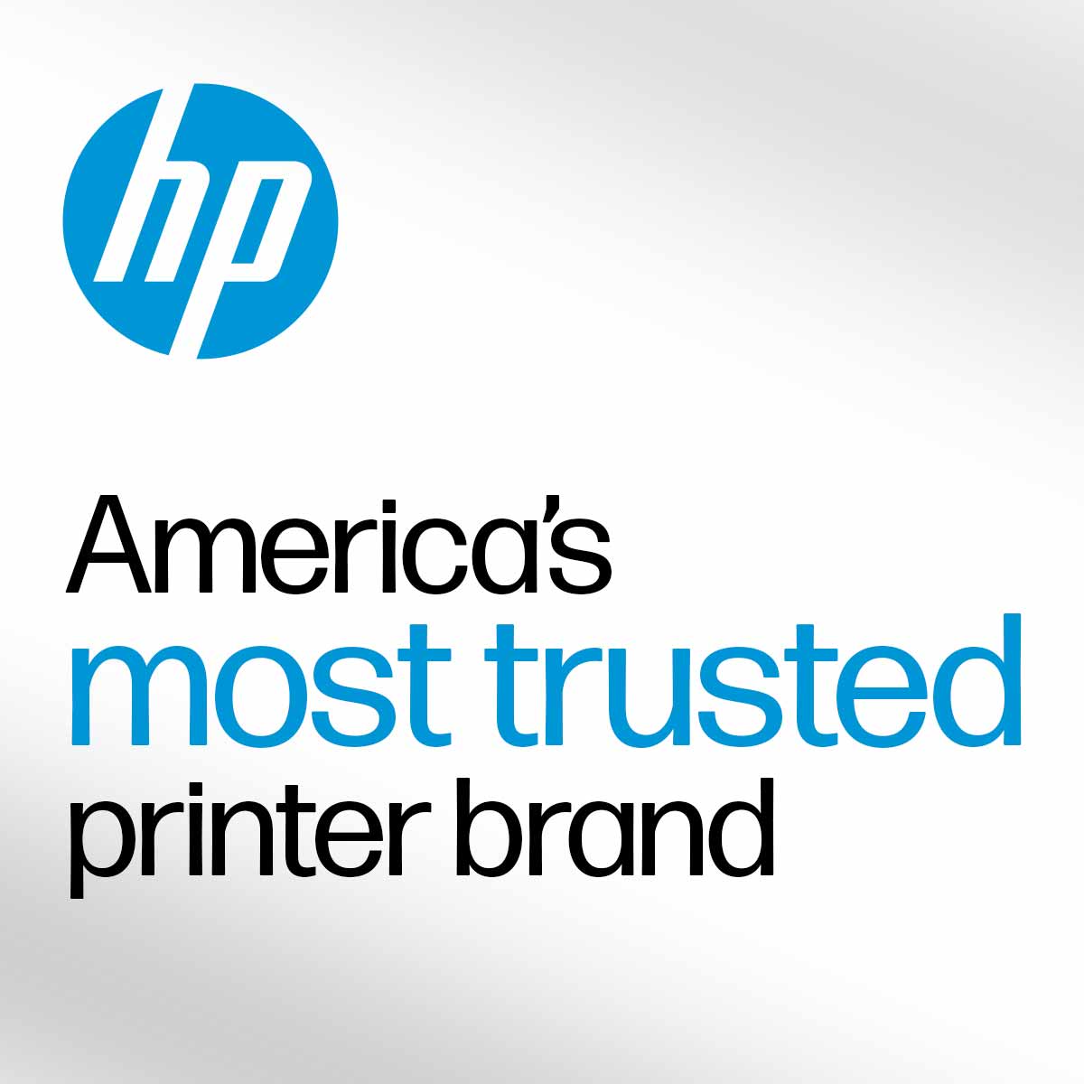 hp  
America's most trusted printer brand