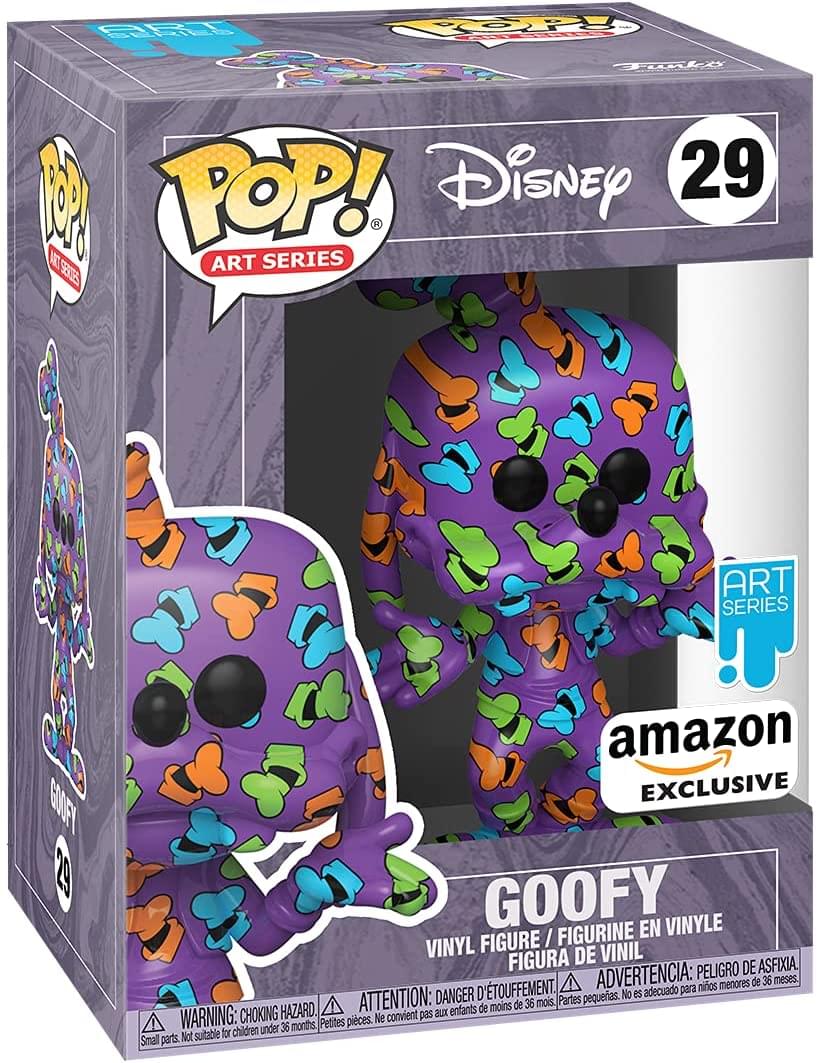 **Disney POP! Art Series**

**29**

**Goofy**

**Vinyl Figure / Figurine en Vinyle / Figura de Vinil**

**Amazon Exclusive**

**Art Series**

**Warning: Choking Hazard. Small parts. Not suitable for children under 36 months.**

**Attention: Danger d'étouffement. Petites pièces. Ne convient pas aux enfants de moins de 36 mois.**

**Advertencia: Peligro de asfixia. Piezas pequeñas. No es adecuado para niños menores de 36 meses.**