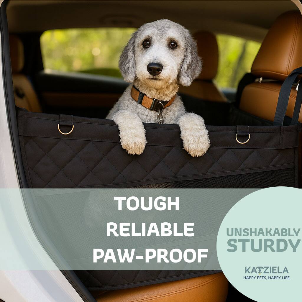 TOUGH RELIABLE PAW-PROOF  
UNSHAKABLY STURDY  
KATZIELA  
HAPPY PETS. HAPPY LIFE.