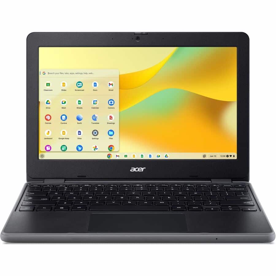 Acer - Chromebook 511 C737T C737T-C1CW 11.6" Touchscreen Chromebook - HD - Intel N-Series N150 - 8 GB - 64 GB Flash Memory - En - Black