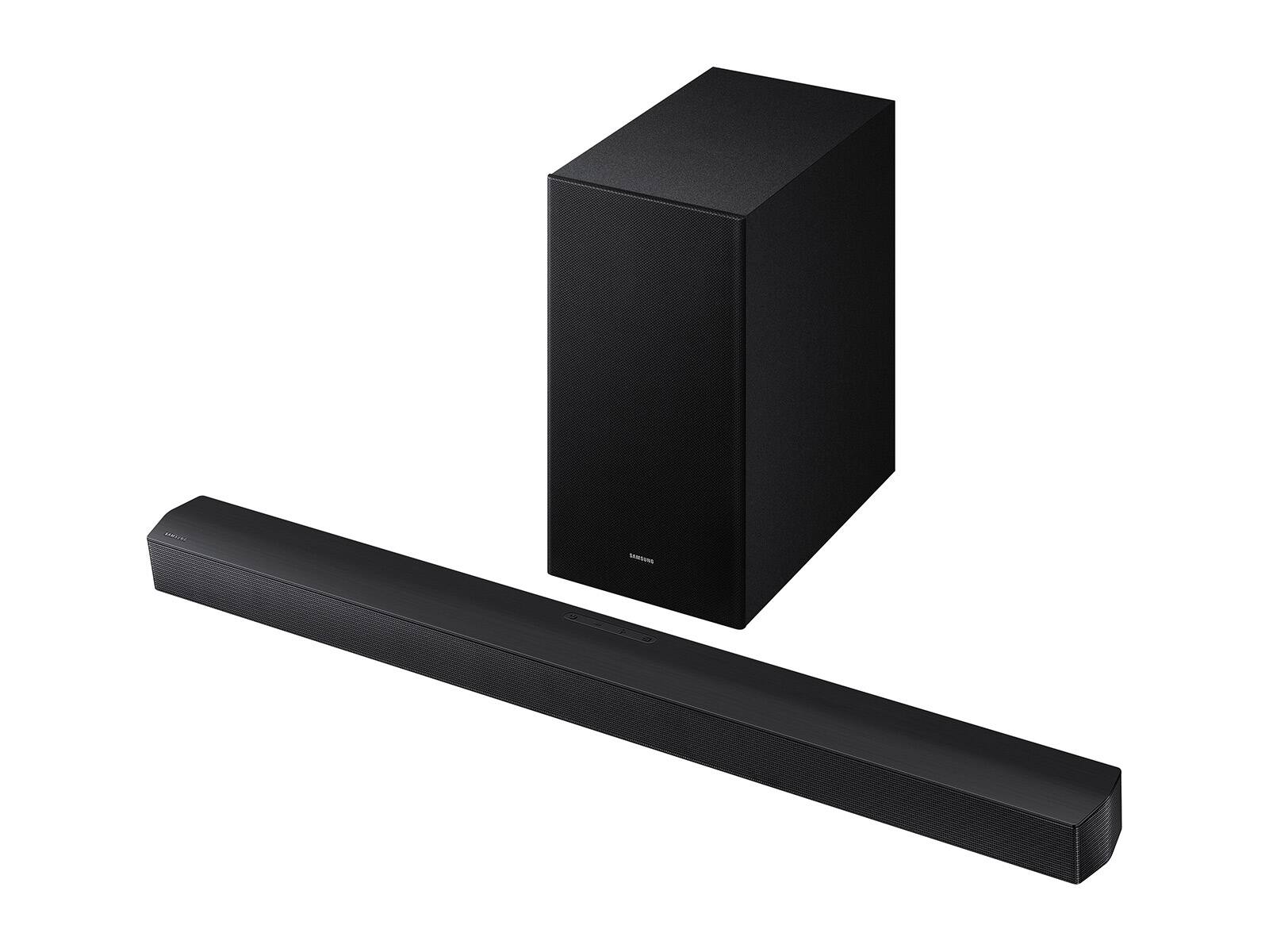 Angle. Samsung - Samsung B-Series Soundbar HW-B630F 3.1 ch DTS Virtual:X Soundbar with Subwoofer (2025 Model) One Remote Control, Voice - Black.