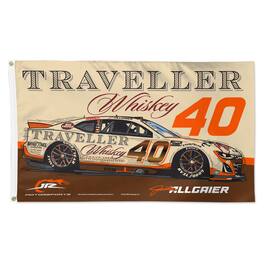 WinCraft - Justin Allgaier Traveller Whiskey 3' x 5' One-Sided Deluxe Flag - Multicolor